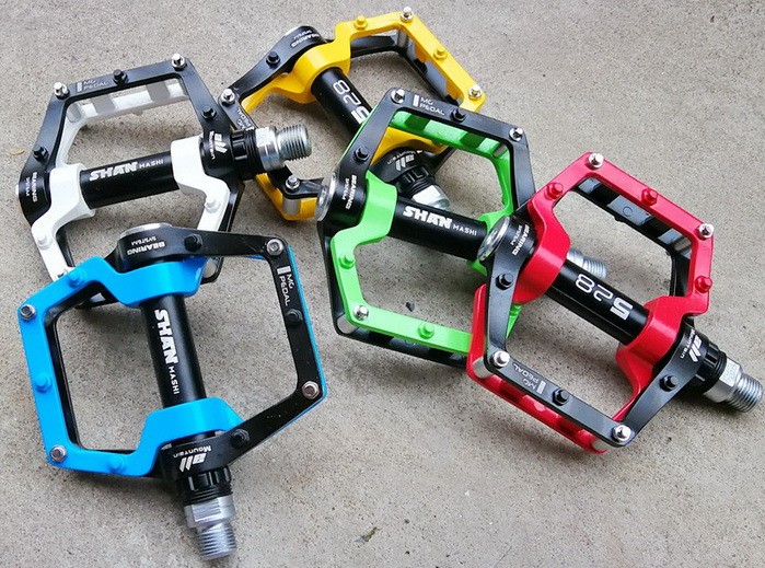 Magnesium Road MTB Mountain Bike XC Bicycle Pedal Bearing Flat platform Pedals