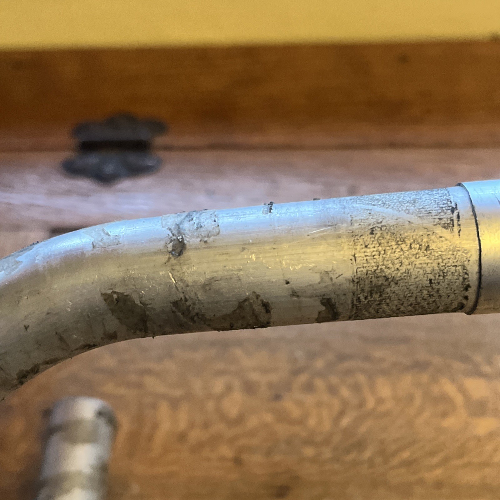 Vintage Unbranded Drop Handlebars 25.2 Clamp Diameter (?) 360 mm