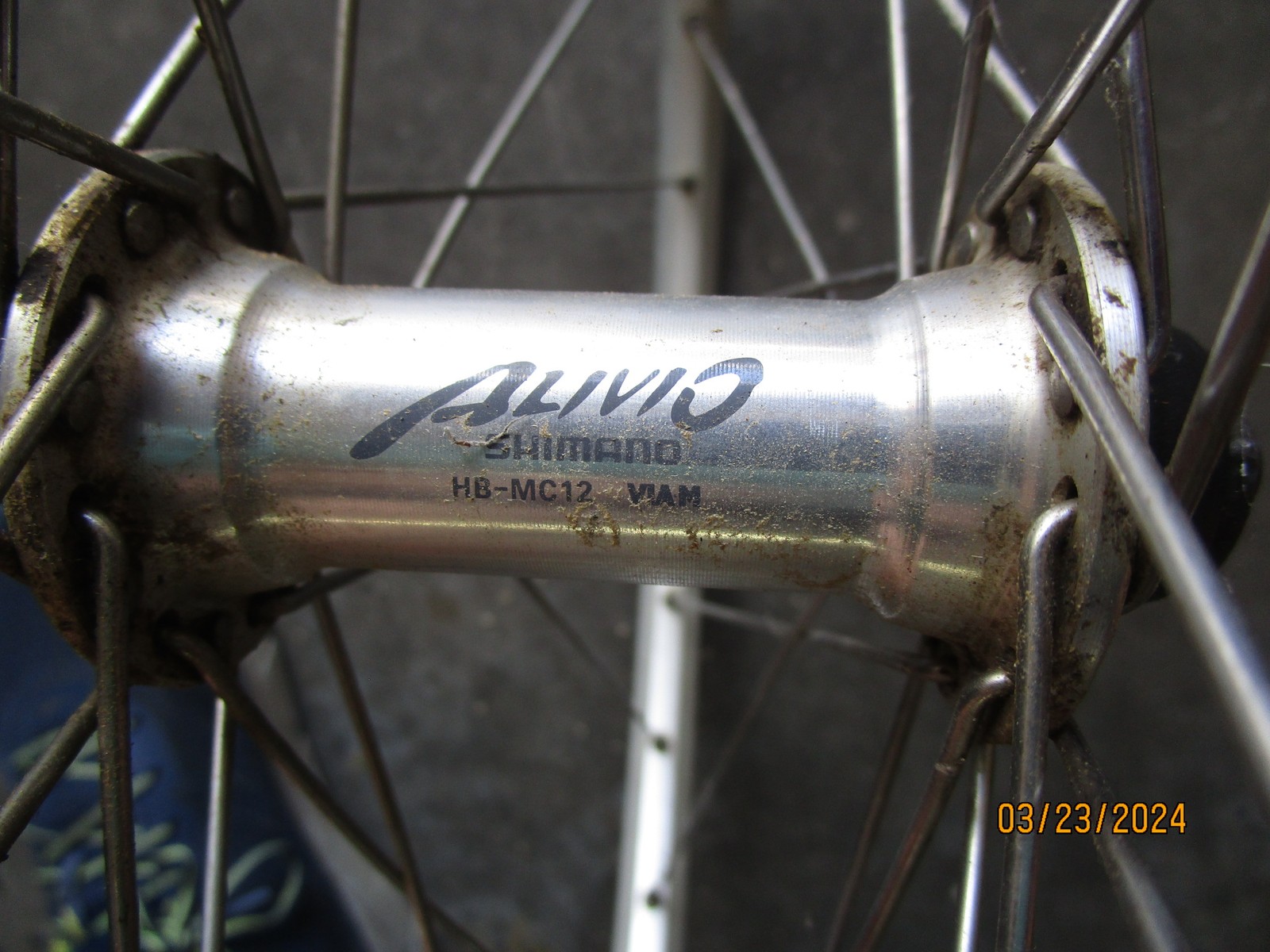 22″ Alivio Shimano HB-MC12 VIAM Bicycle Rim