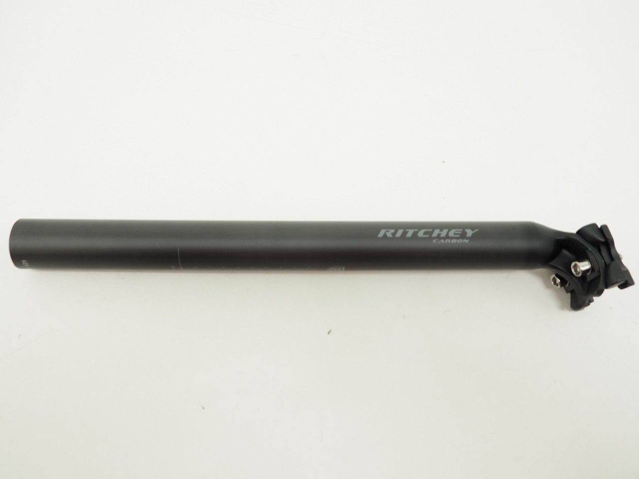 New! Ritchey Carbon 31.6 x 350 mm Setback Bike Seatpost Black/Grey 260g