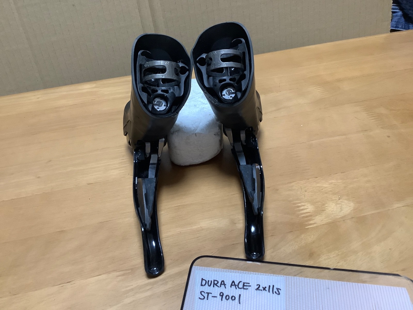 6/8 DURA ACE ST-9001 2X11S SHIFTER SET SHIMANO STI 11SPEED works fine