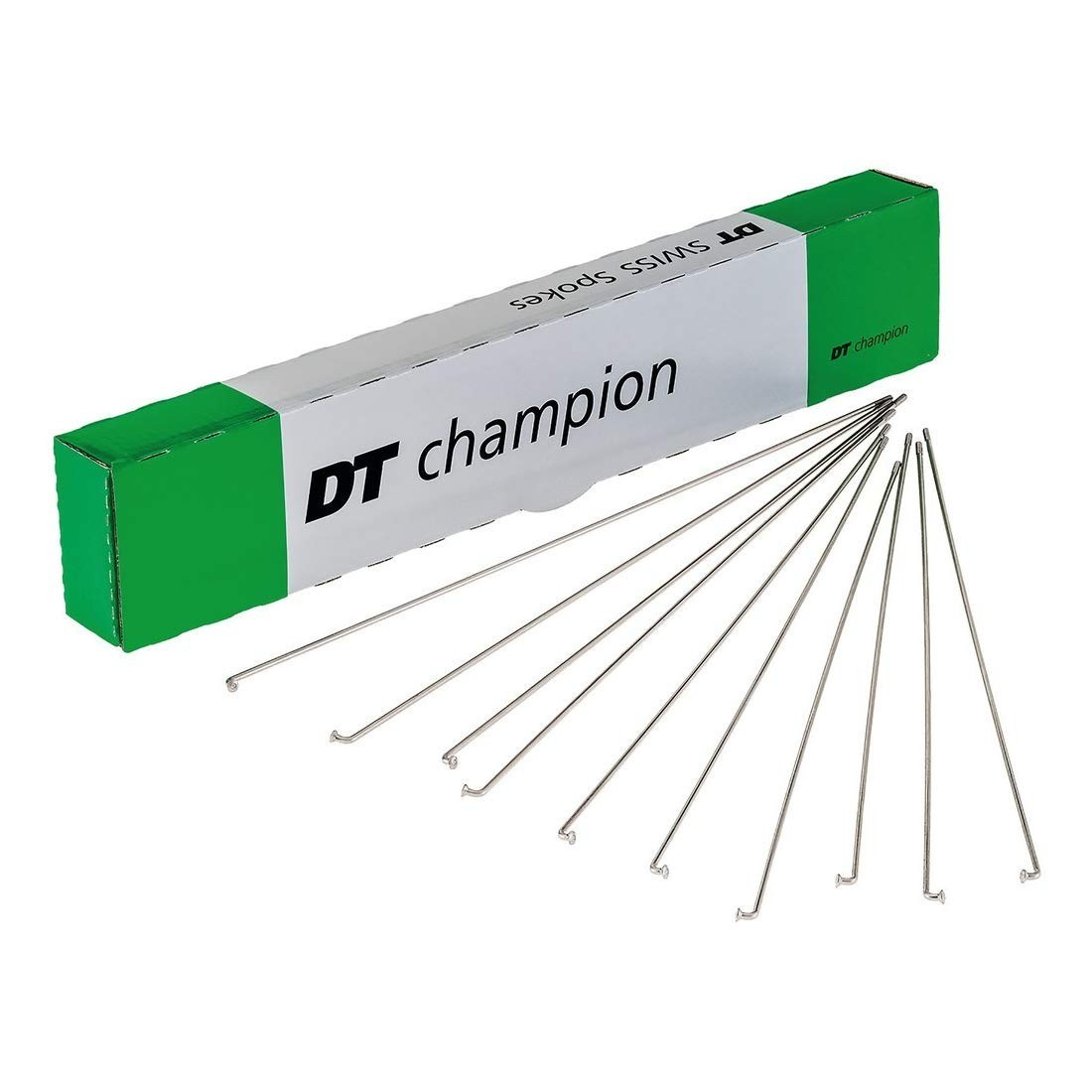 DT Swiss Champion HD Spokes – Silver – 2.34mm x 186mm – 96 Count – Open Box