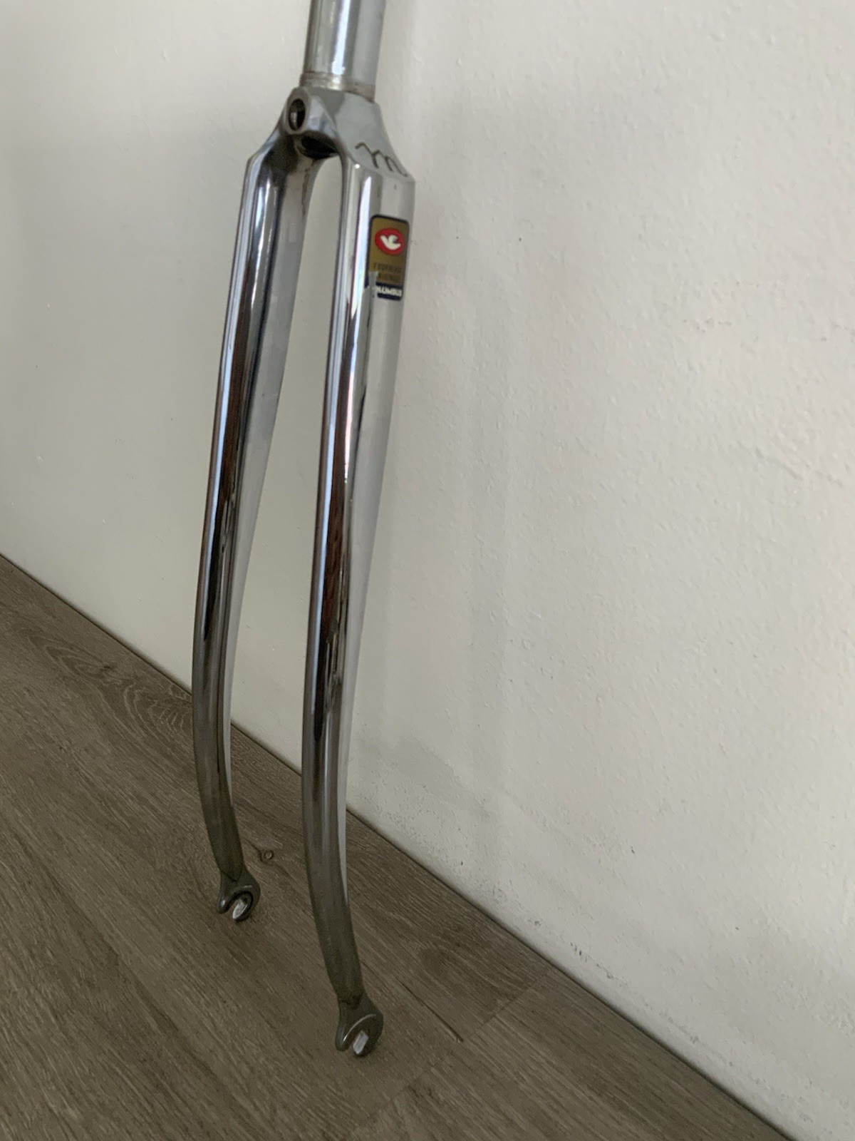 MERCIER FORK 700C ONE-INCH THREADED 225 MM STEERER BSA THREADS CHROME