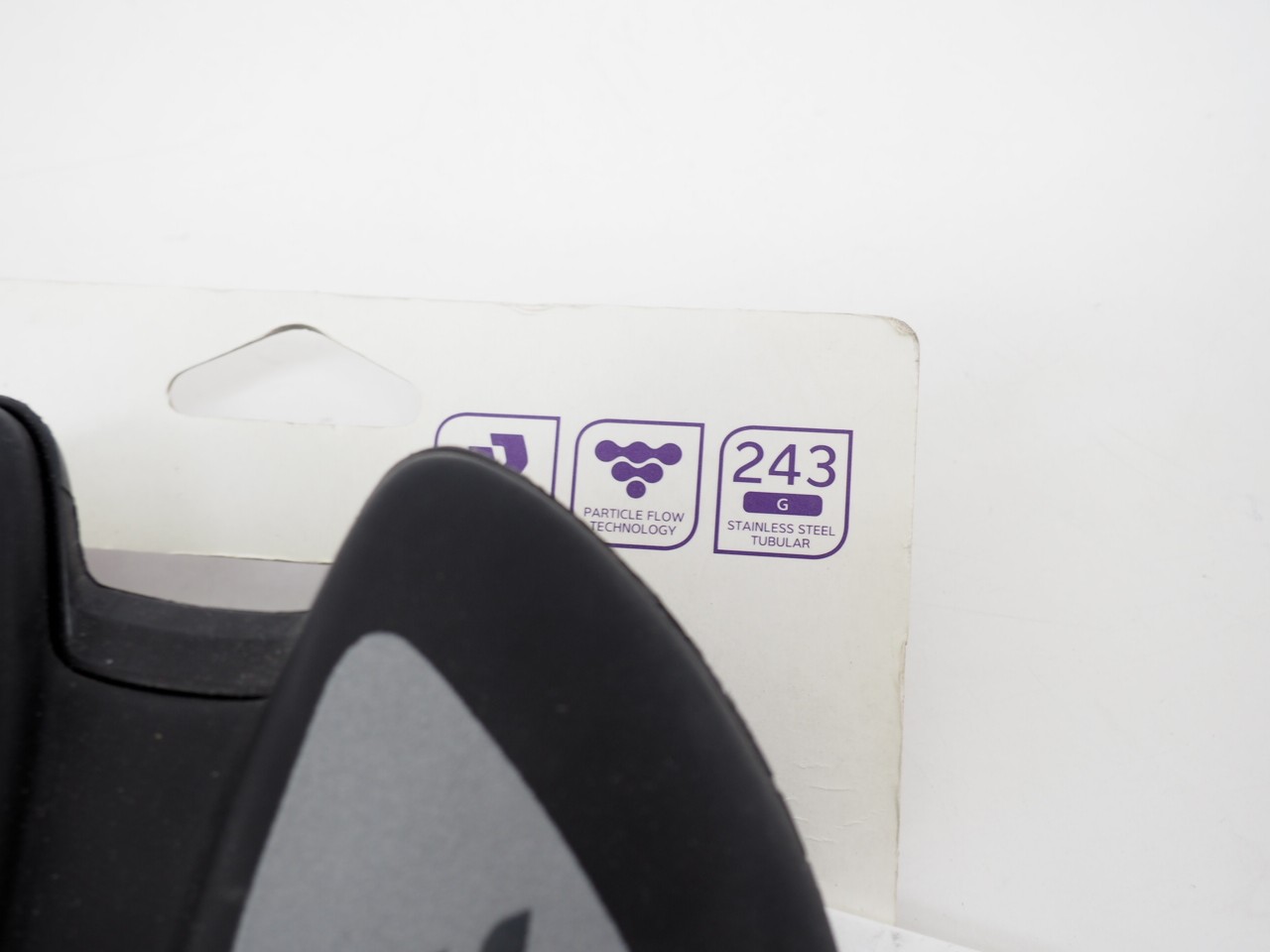 New! Liv Contact SL Upright Bicycle Saddle 243g Black/Gray 275x150mm 7mm Rail