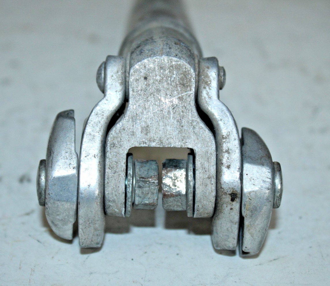 SR Custom Seatpost Seat Tube 200/27.2mm 30mm Offset Silver Adjustable Lean VTG ~