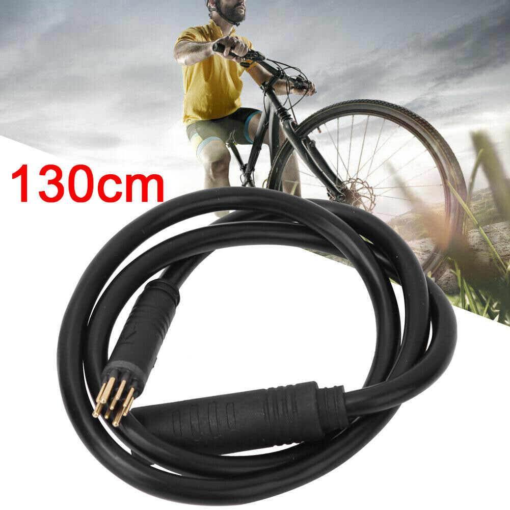 130cm 9Pin Wheel Motor Extension Cable Female to Male Wire for Electric Bike USA