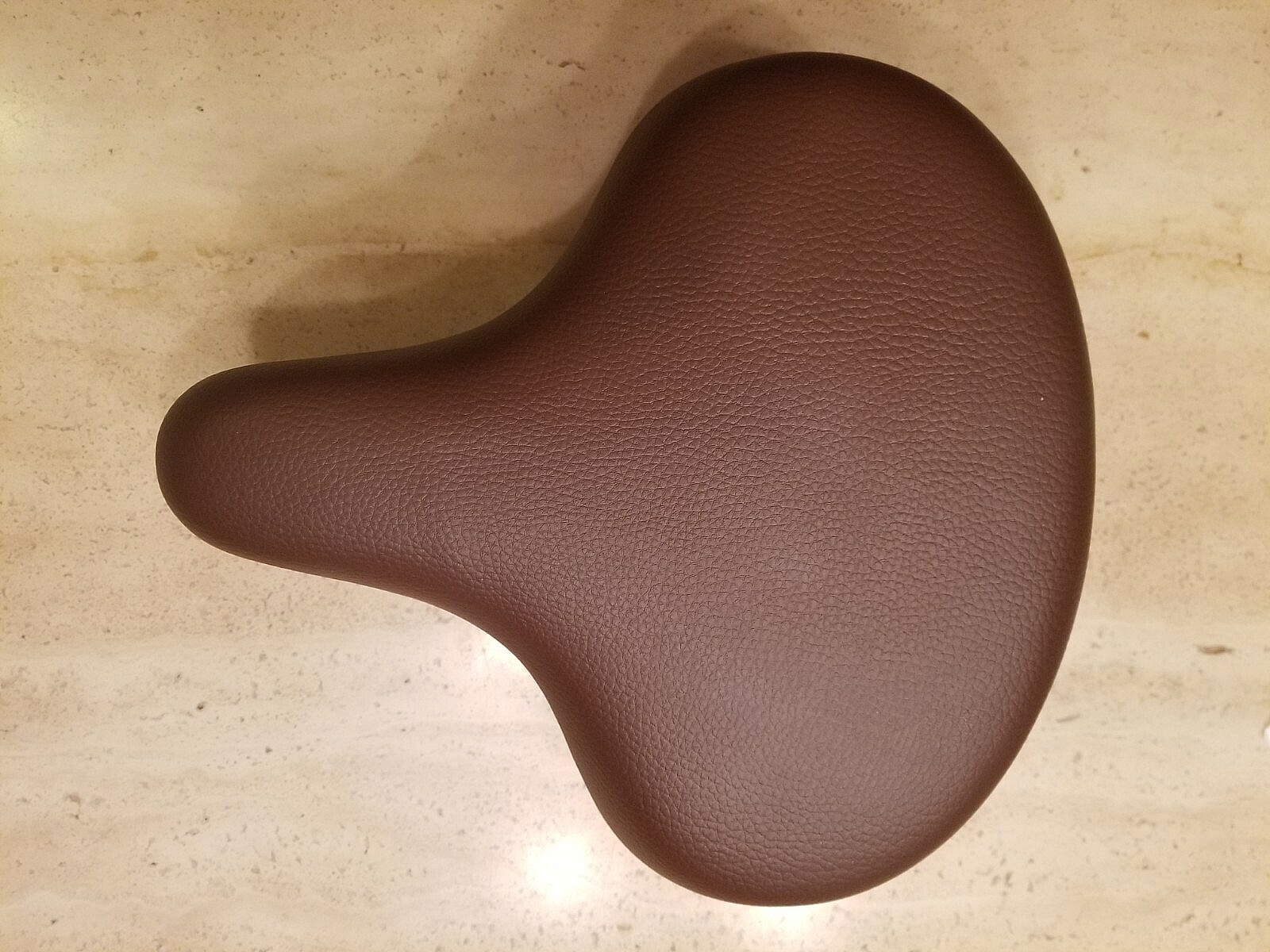 Bicycle Saddle Large Size Comfort Beach Cruiser Bike Seat Brown 12″ x 12″