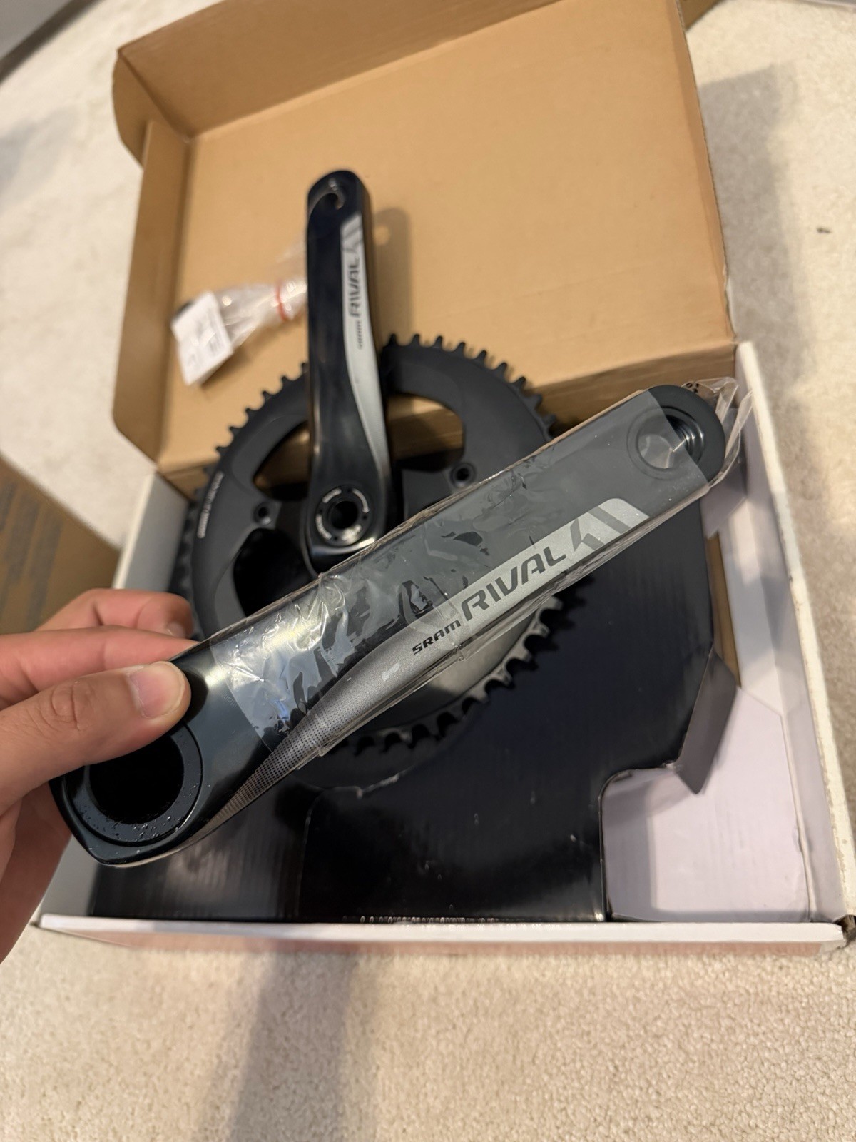SRAM Rival 1 X-Sync Crankset 170mm 50-tooth BB30