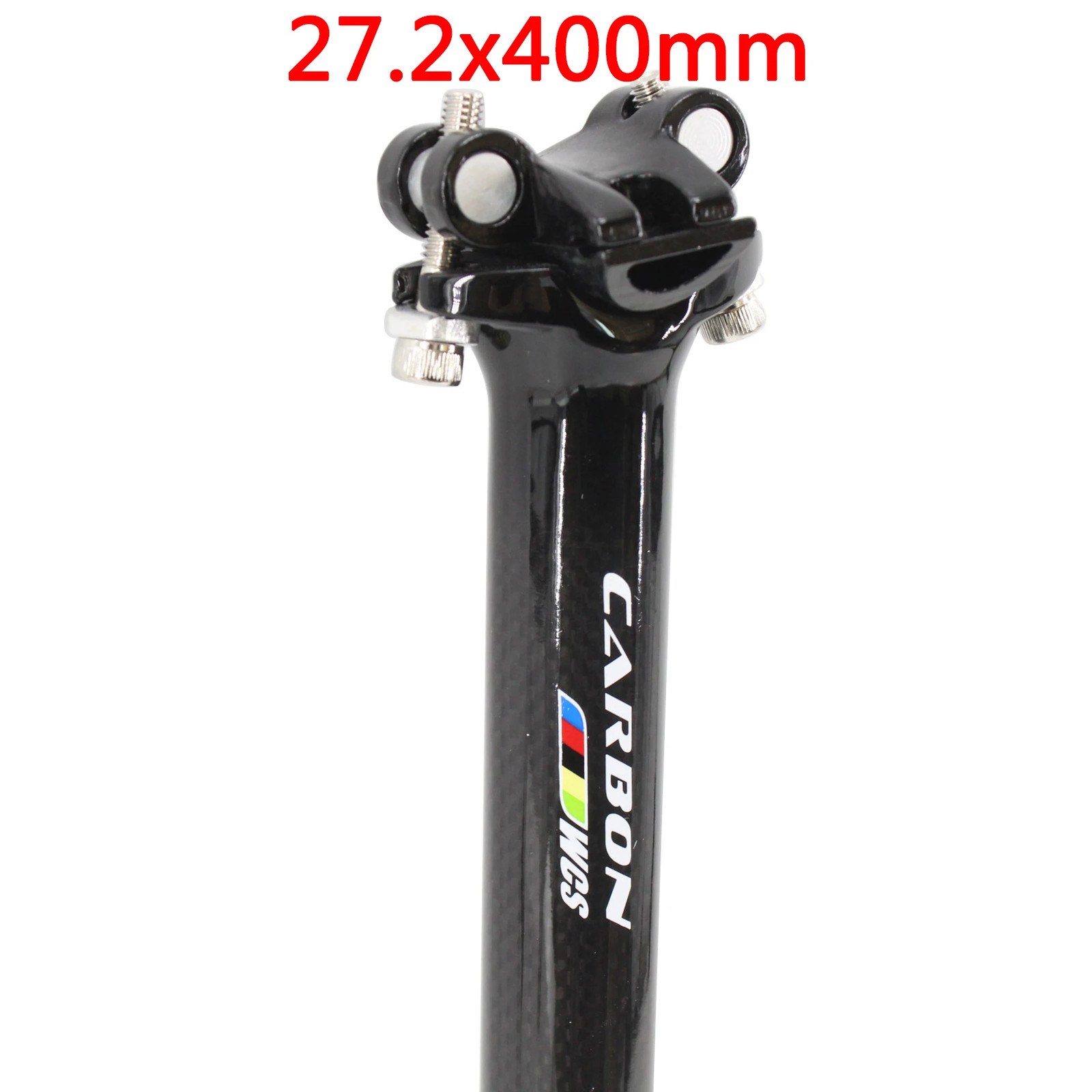 MTB Mountain Road Bike Carbon Fiber Seatpost 25.4/27.2/30.8/31.6mm 3K Seat Tube