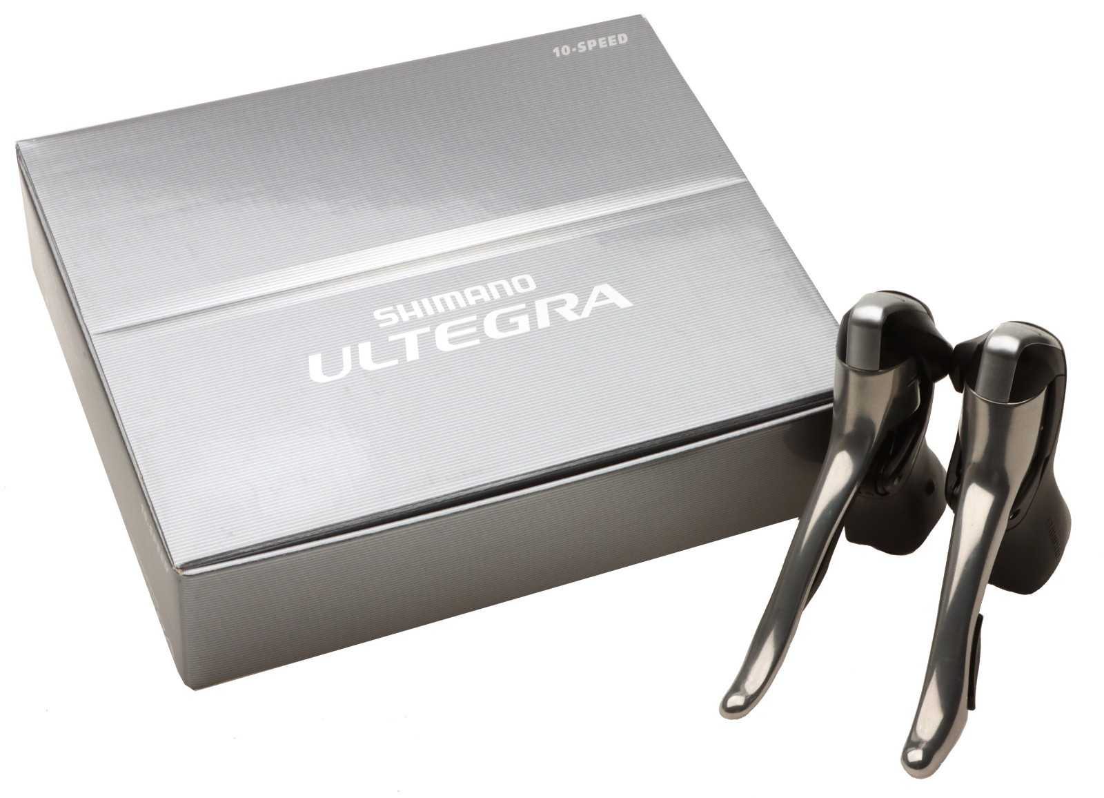 Shimano Ultegra ST-6600 Shift/Brake Lever Set STI 2×10 Silver NOS NEW
