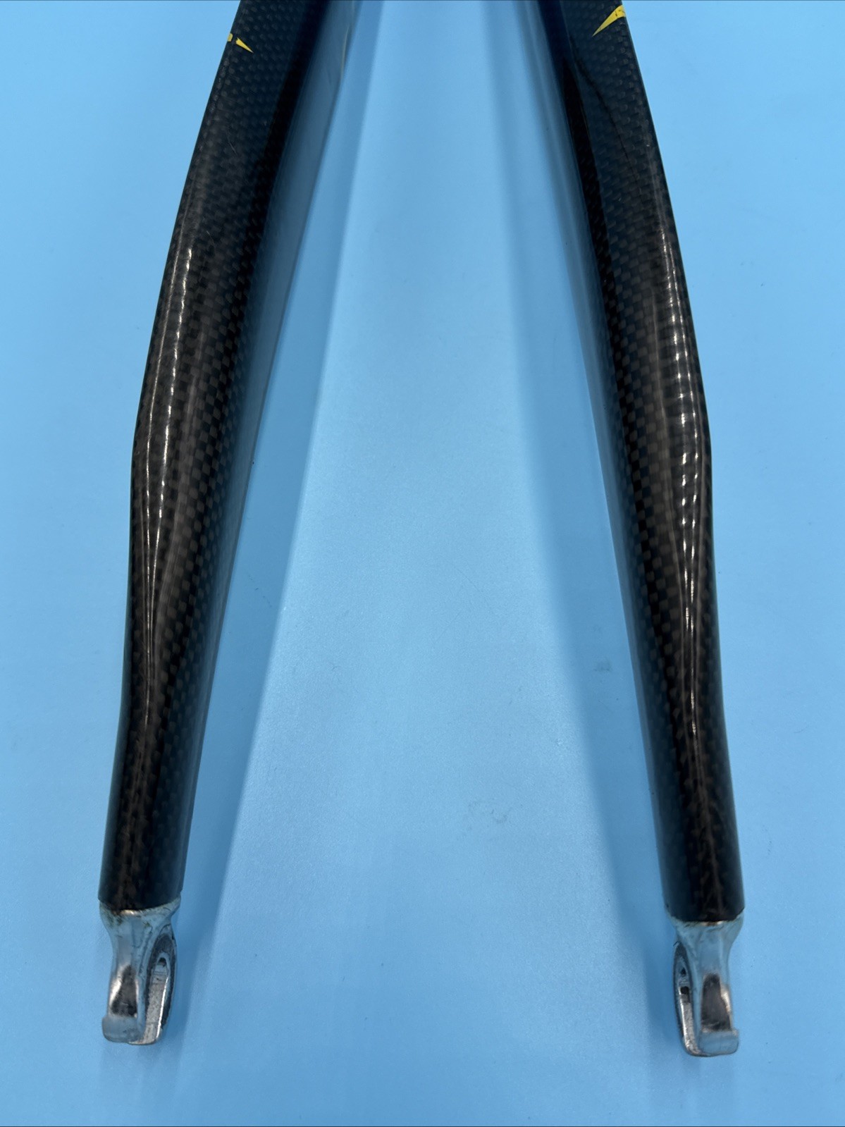 RARE Eddy Mercx Team SC 700c Carbon Fiber 1-1/8″ Fork 248mm Steerer 43mm Rake