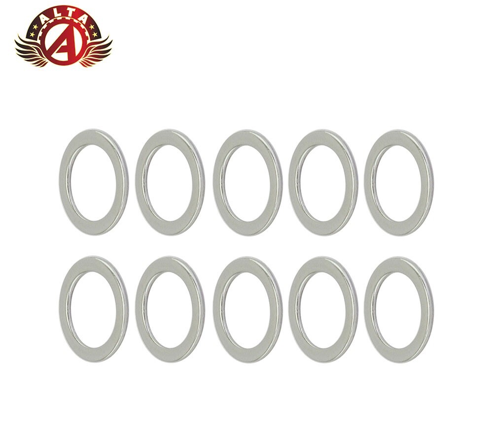 ALTA Pedal Washers Steel Protects Crank Bicycle 9/16 1mm Thick – NOISE REDUCTION