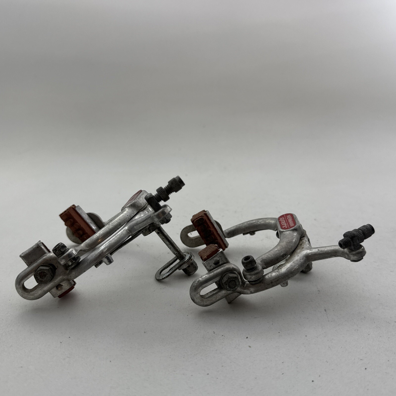Vintage Weinmann Symetric Brake Caliper Set 813 Side Pull Silver Road Bike A64