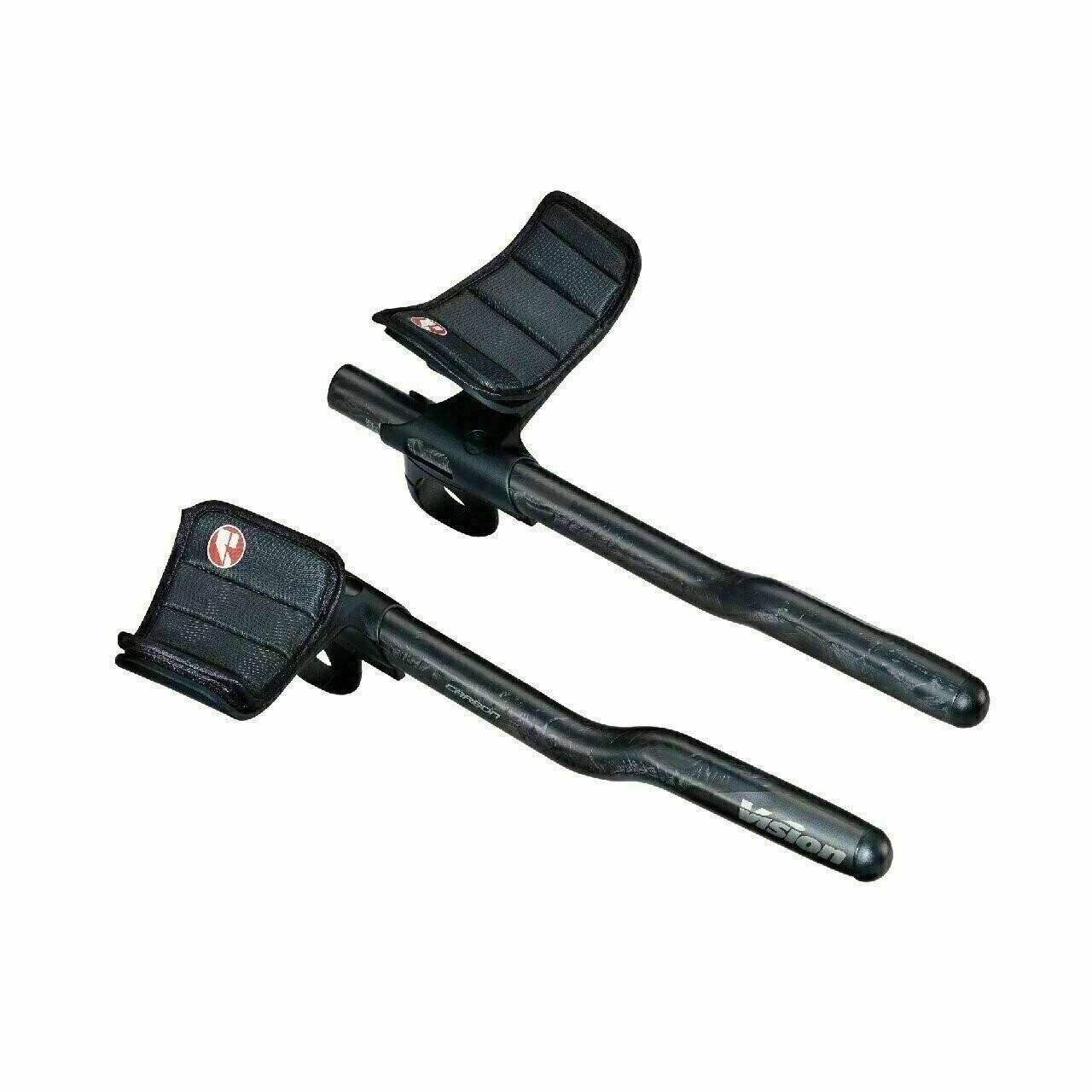 Vision Trimax Carbon Aero Bar |Triathlon Bar Clip-On 210-360mm Adj JS-Bend
