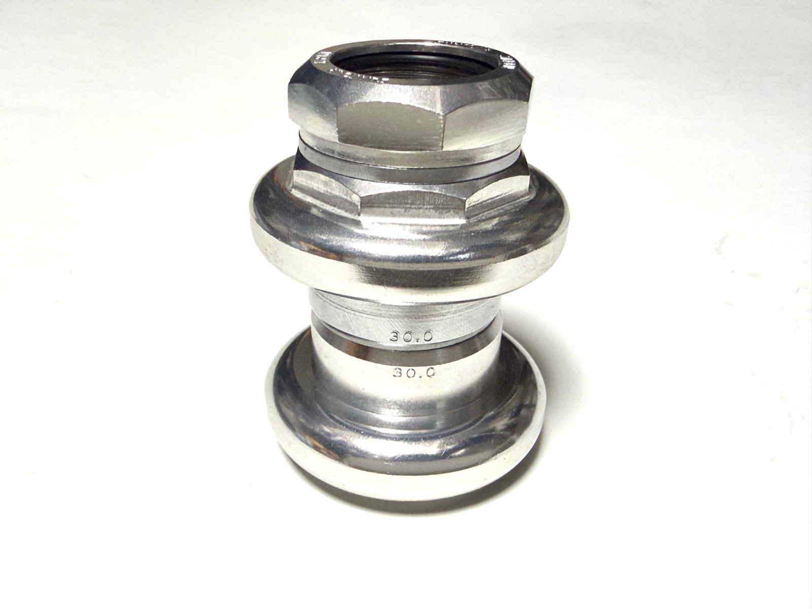 NOS Vintage Suntour Headset 1″ JIS 27.0/30.0mm Aluminum Alloy Steel Japan