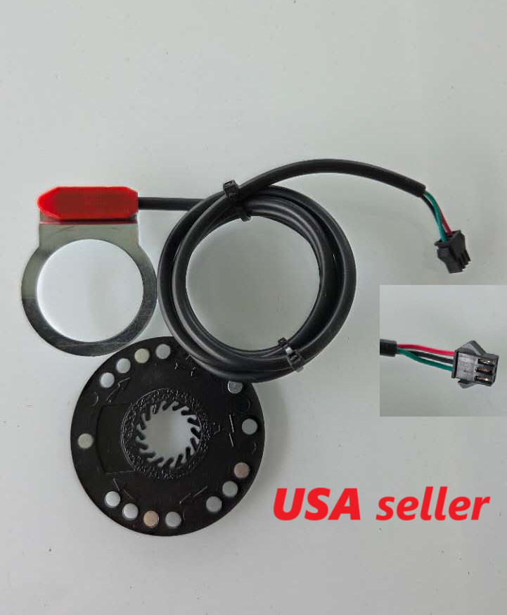 36v 48v Electric Bike Pedal Assist Sensor PAS 32″ cable 3pin plug
