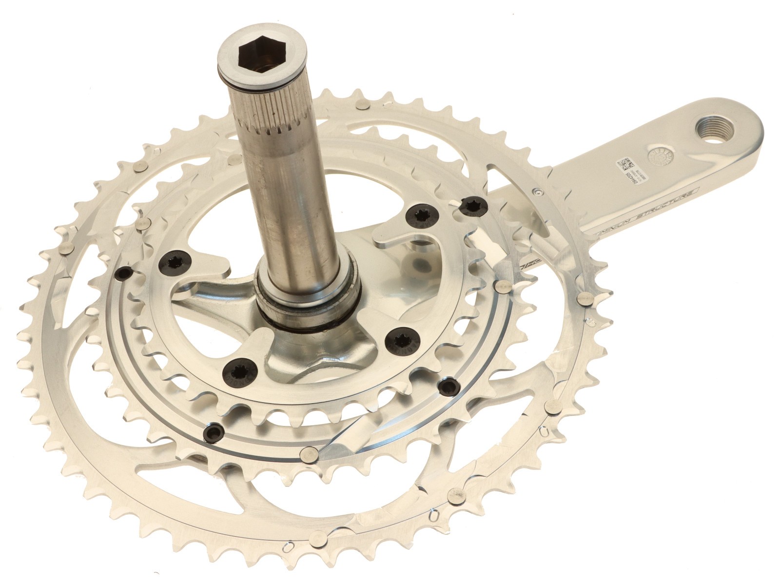 Campagnolo Athena Crankset 52/39/30T TRIPLE Silver 175mm 11s Power-Torque NEW
