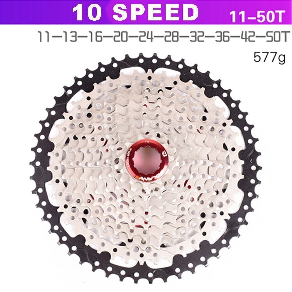 Fit Bolany 10S 11-50T/46T/42T/40T MTB Cassette Mountain Bicycle Freewheel
