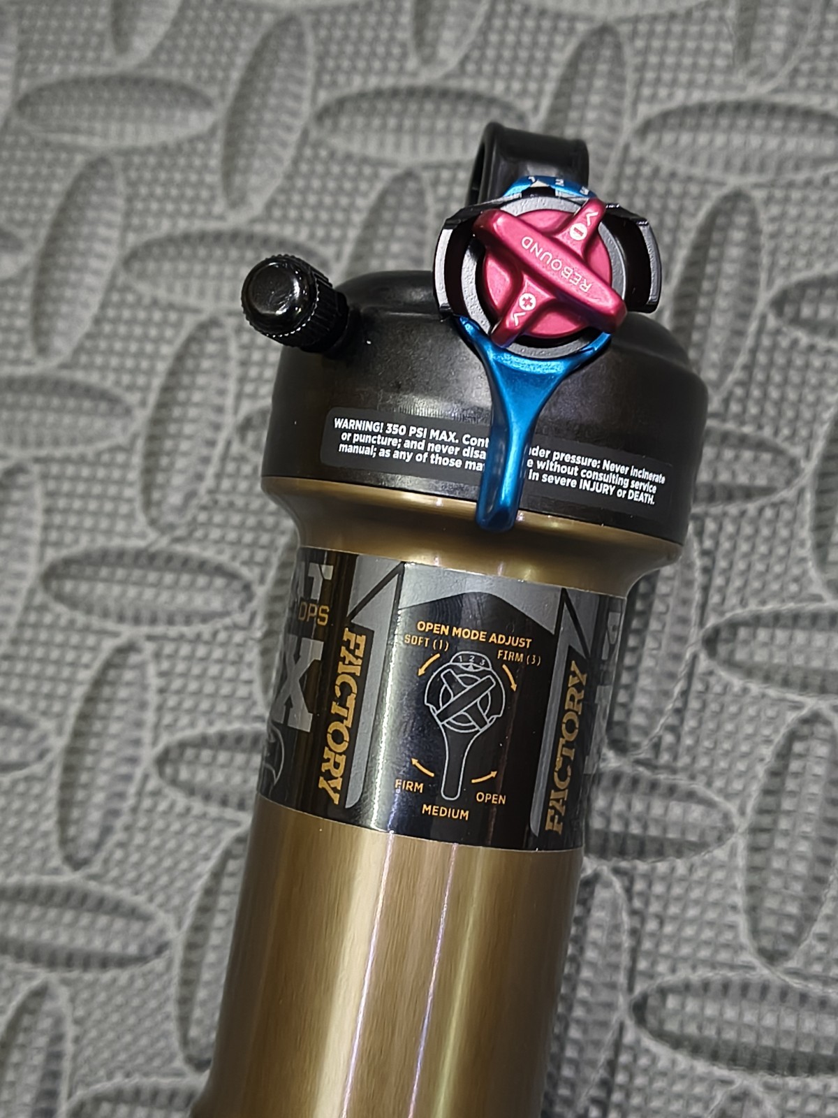 2022-23 Fox Float DPS Rear Shock 210x55mm Kashima Factory Series