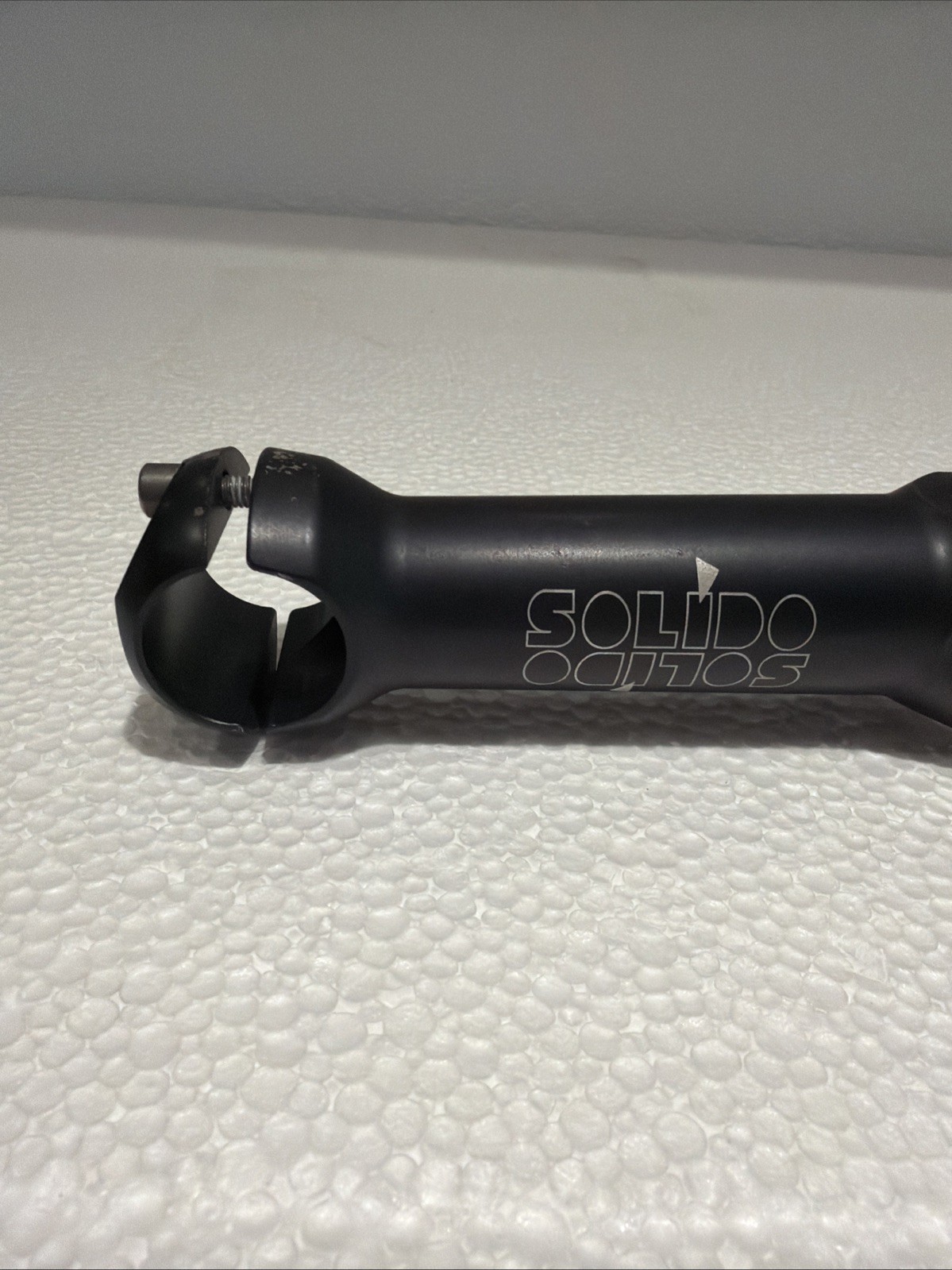 CINELLI SOLIDO STEM 1+1/8 125 N8 VINTAGE ROAD RACING AHEAD BLACK 90s