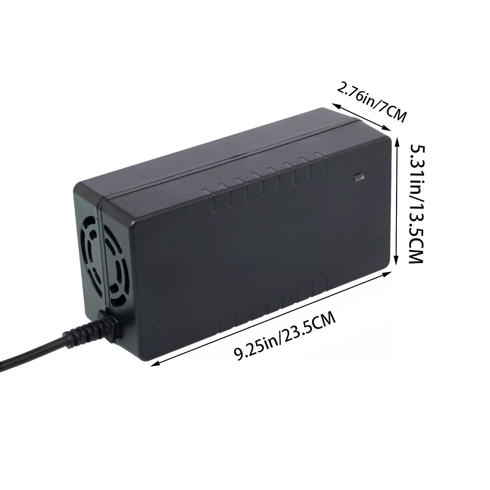 58.8V 5A Adapter Charger 48V Lithium Battery with 5.5mm*2.1mm DC Plug Port 294W.