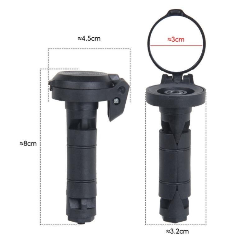 360 Degree Rearview for acrylic Material Easy Installation Lightweight Design