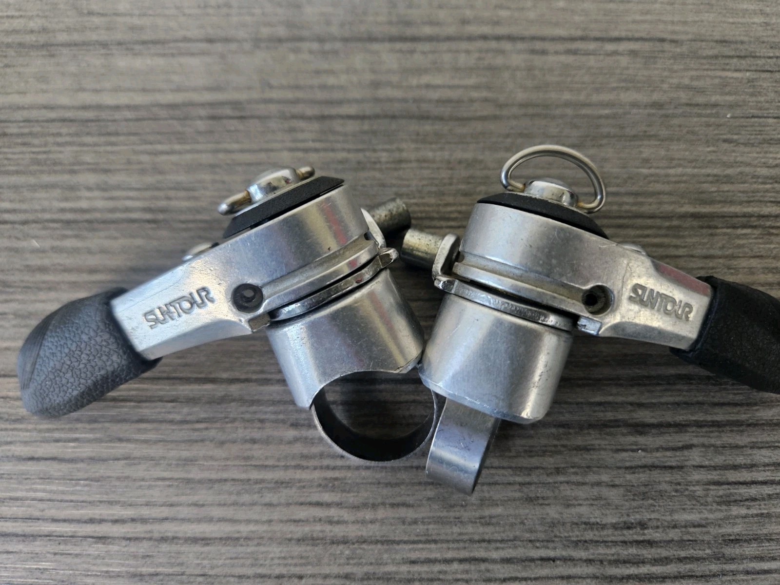 Vintage SunTour Power Thumb Friction Shifters
