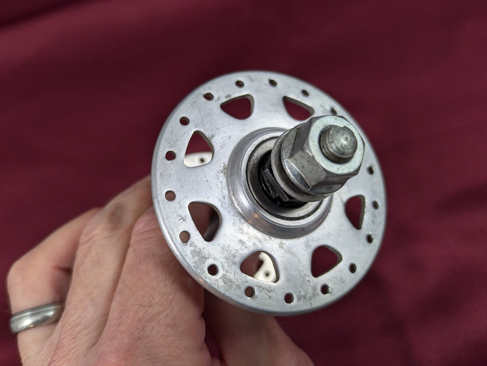 Schwinn Approved Front Hub 36h Wide Flange OLD Spacing 100mm 1979