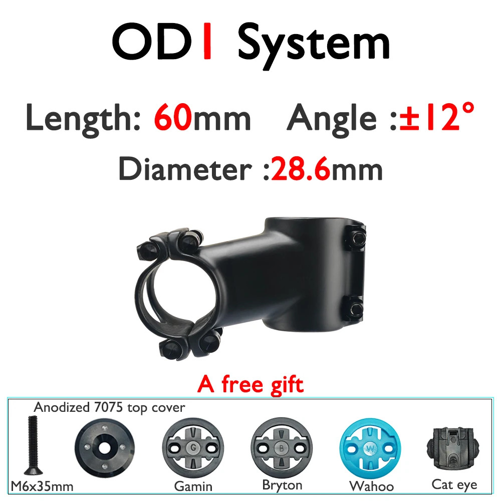 6/12/17 Degree Road/MTB Bicycle Carbon Stem 60-120mm Bike Computer Mount Stand
