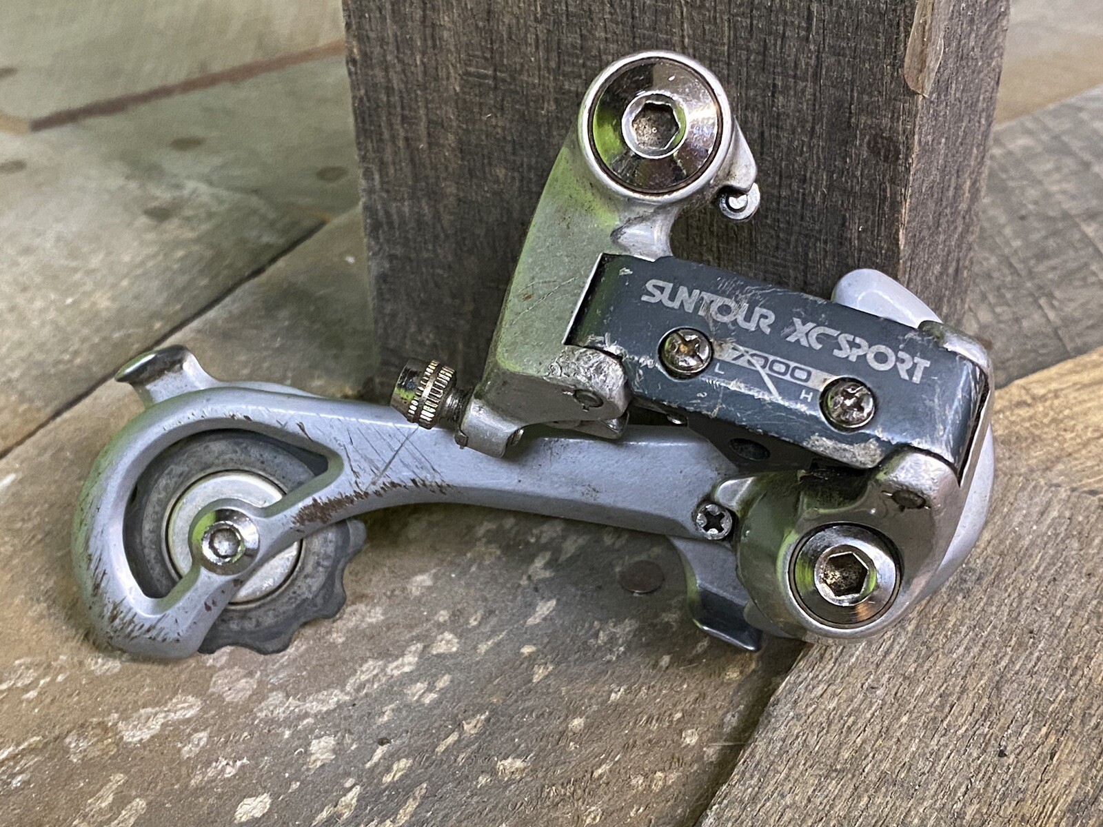 Vintage Suntour XC Sport 7000 Rear Derailleur 7 Speed Long Cage Japan