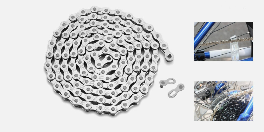 6/7/8 Professional Universal Mountain Bike chain w/116 links. BEST PRICE