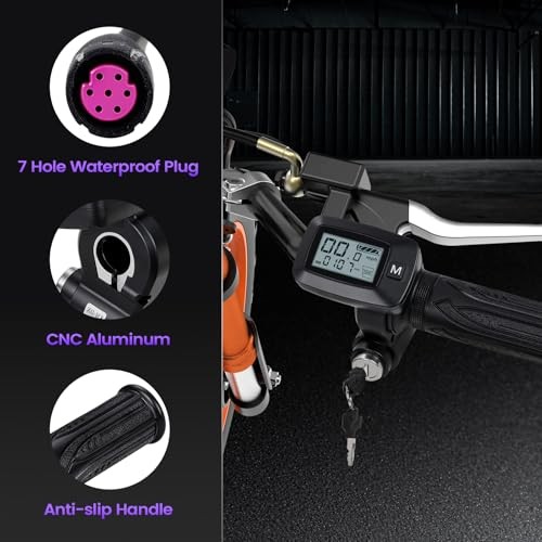 Electric Dirt Bike 48V Twist Throttle Grips for Tutti Tuttio Tutto Soleil 01