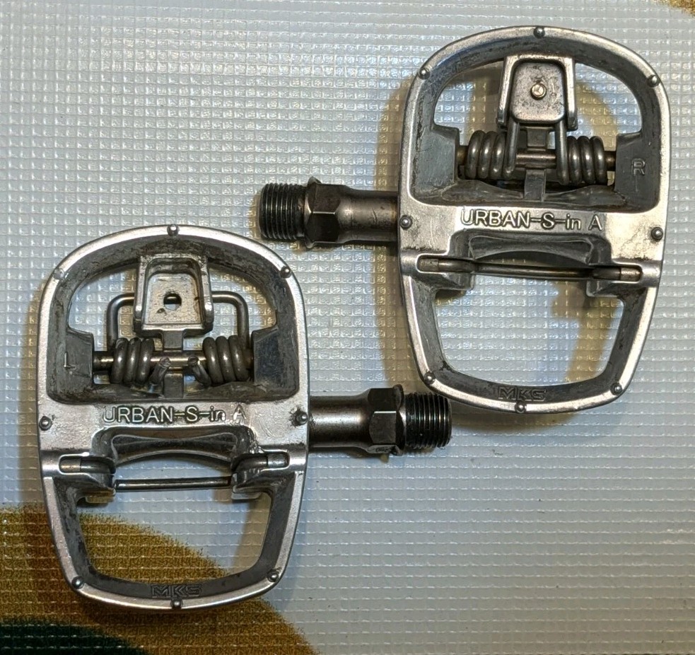 MKS Urban Step-in A Double Sided Pedals READ DESCRIPTION