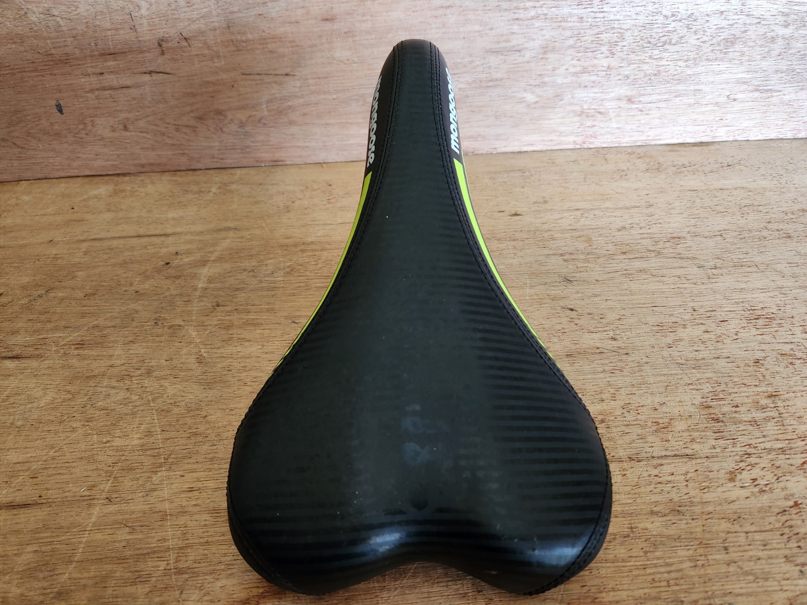 Mongoose BMX Cycling Bike Seat Bicycle Saddle Black Yellow/Green Neon Pacific