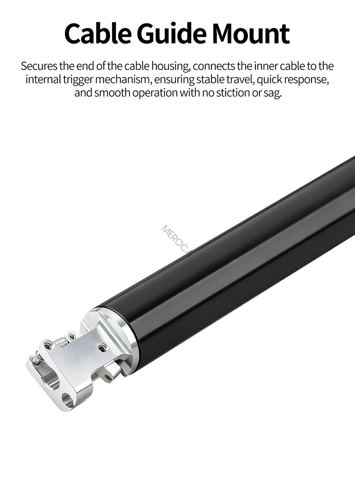 MEROCA Mountain Bike Dropper Bicycle Seatpost 27.2/30.9/31.6mm w/ Remote Control