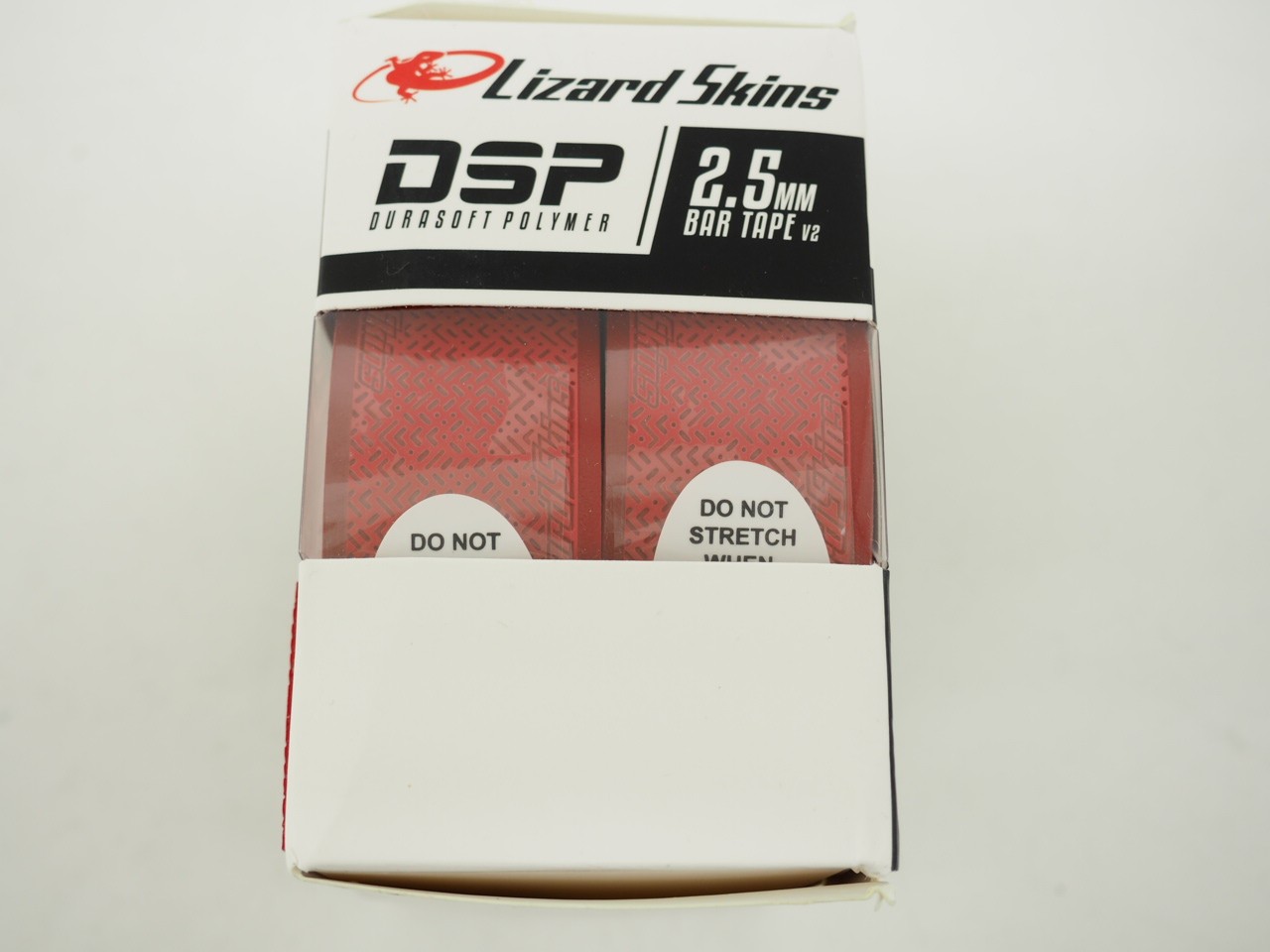 New! Lizard Skins Red DSP 2.5mm Road Bike Handlebar Tape 82in 208cm