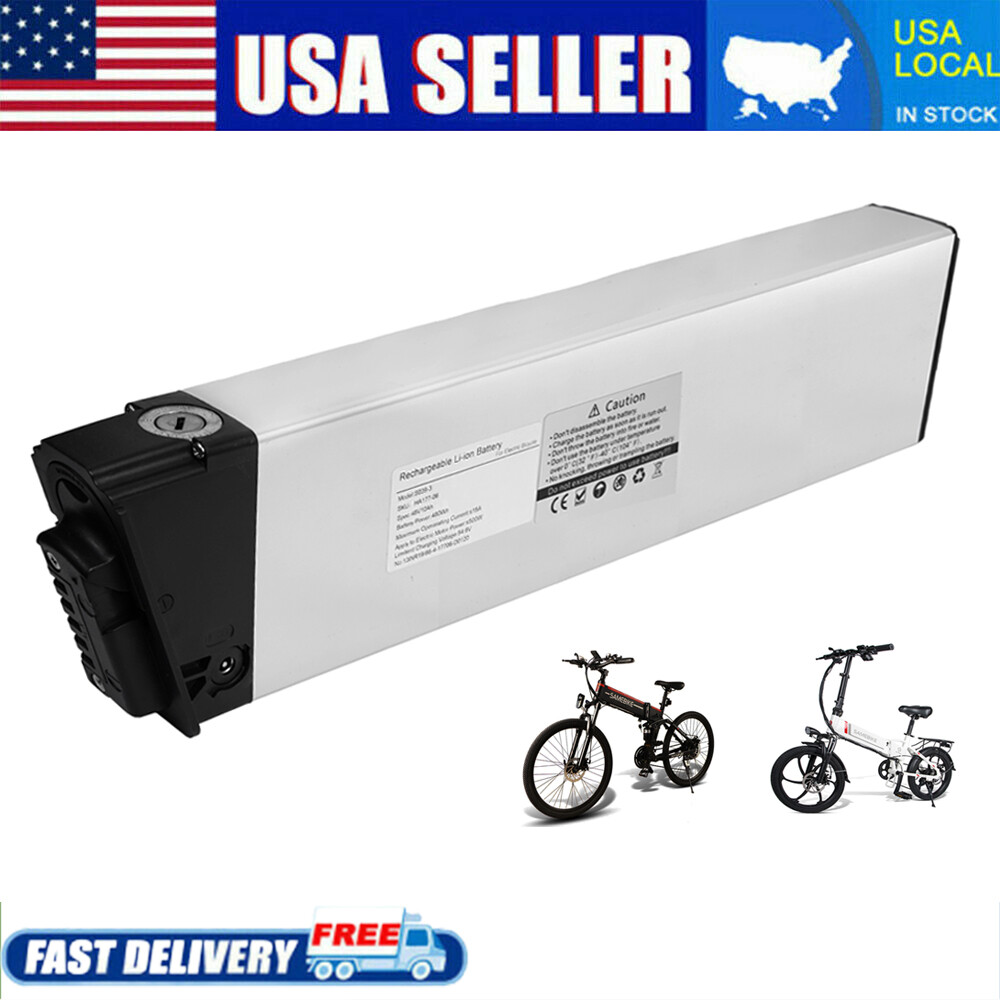 Folding Ebike Battery 10AH 48V Lithium Battery Replacement Electric Bike E bike