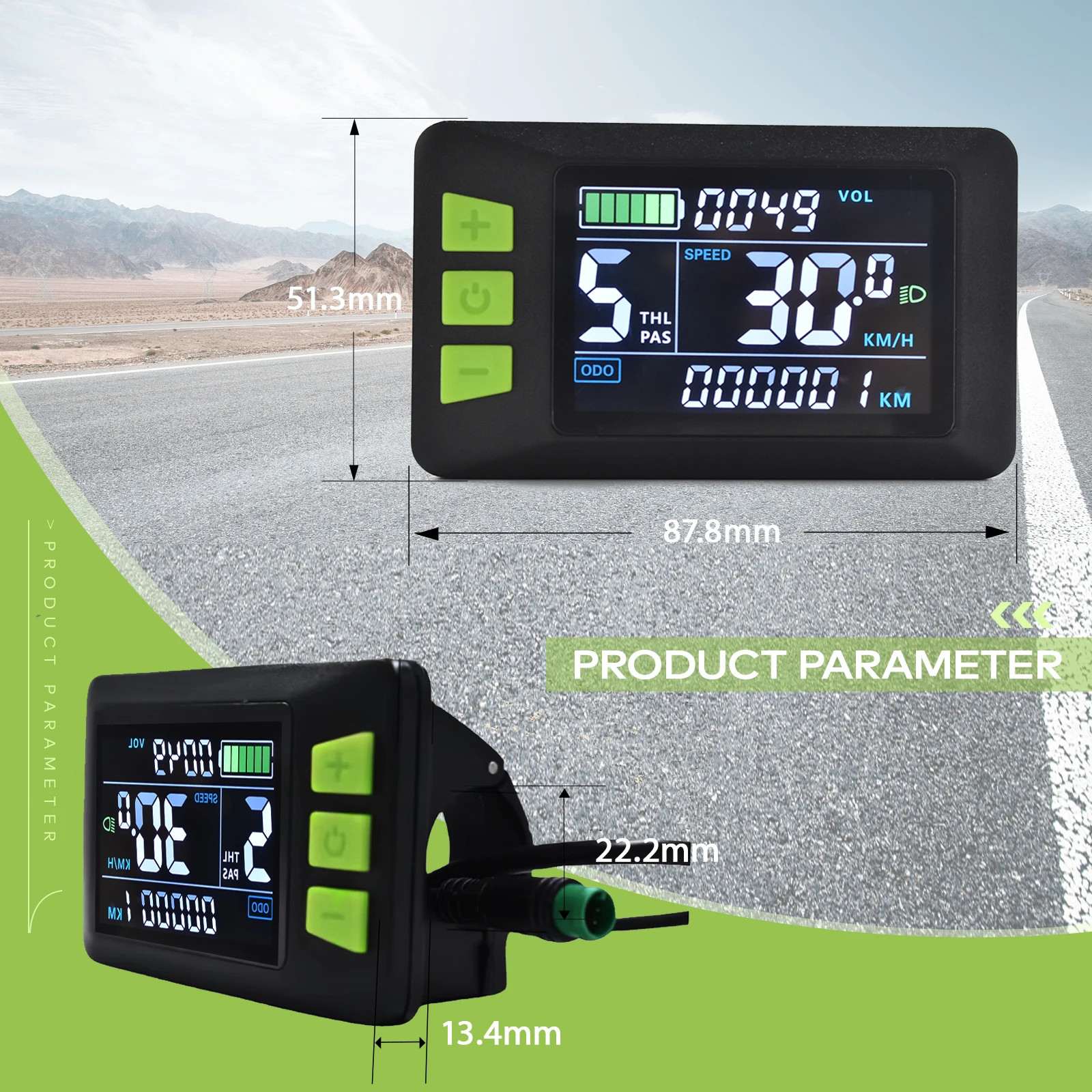 Wired Stopwatch Supports Electronic Shift Odometer Bike Computer Waterproof