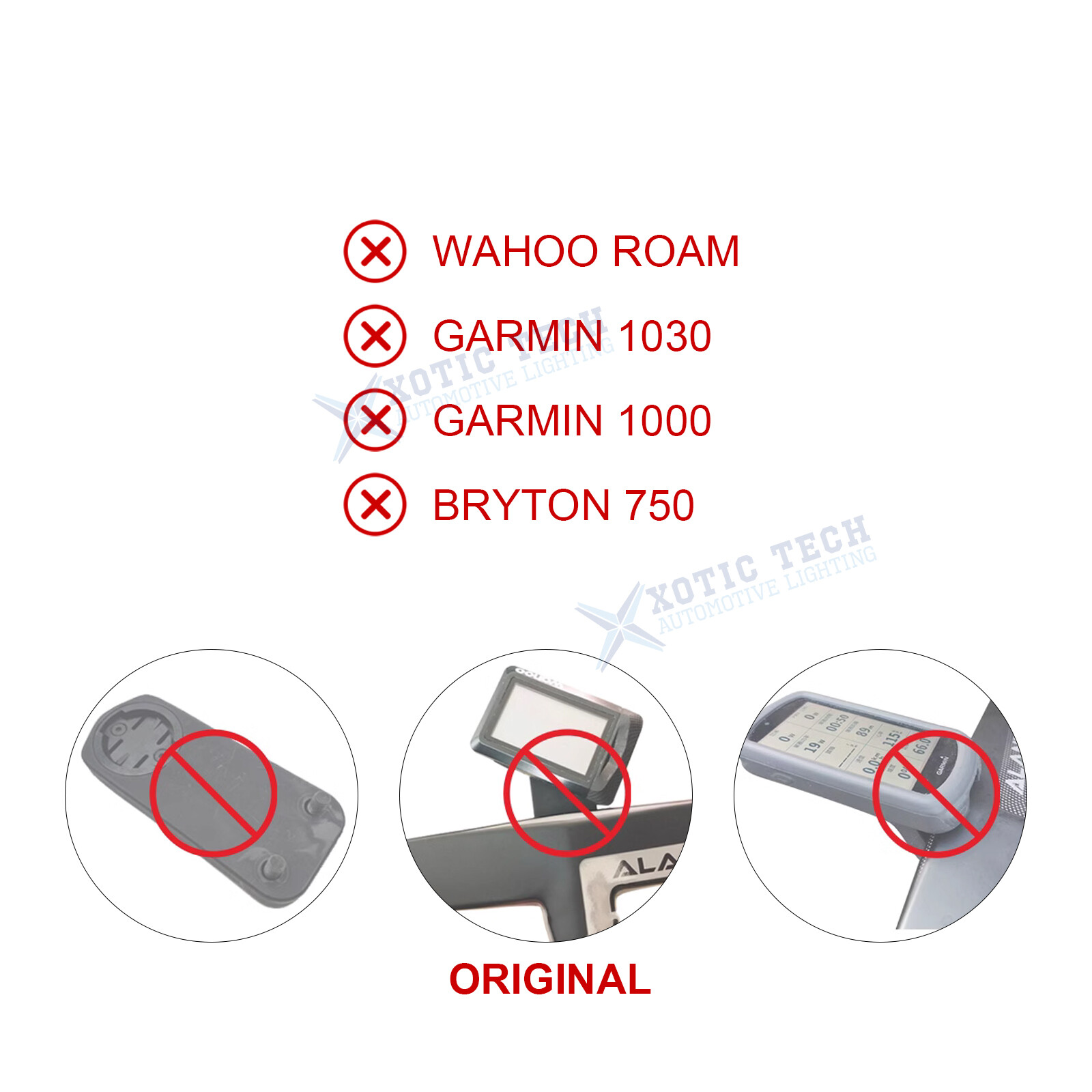 Computer Mount Holder GARMIN WAHOO for DEDA ALANERA Integrated Cockpit Handlebar