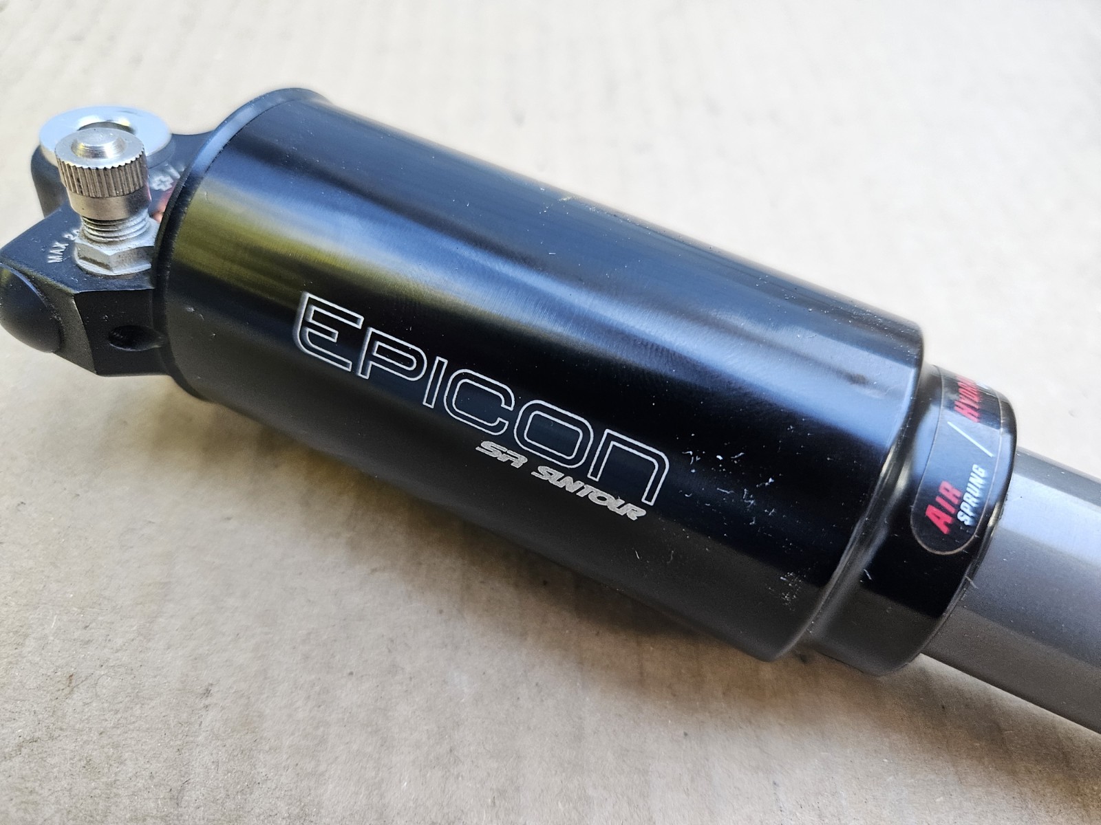 SR Suntour Epicon Mountain Bike Rear Air Shock 7.5″ Eye to Eye