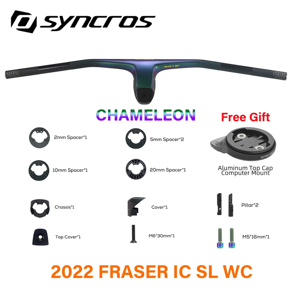680-740mm Full Carbon Handlebar Integrated Cockpit MTB Bicycle Handlebar 10°