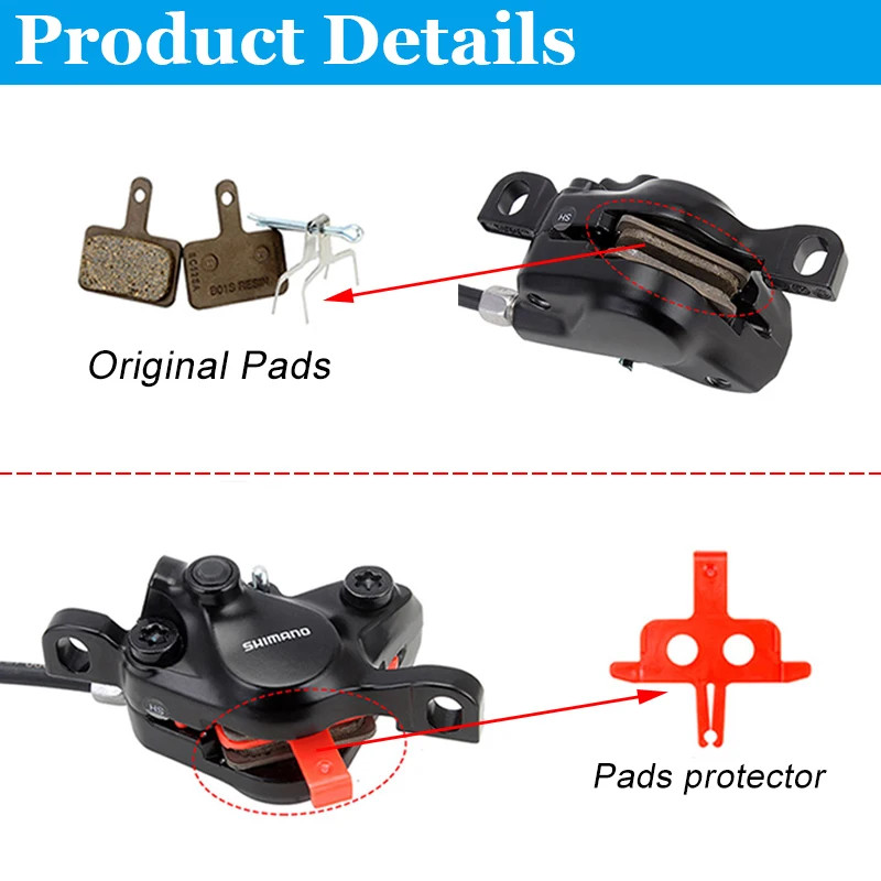 MT200 Brake MTB Bicycle HYDRAULIC DISC BRAKES 2 PISTON Just One Side 800MM 850MM