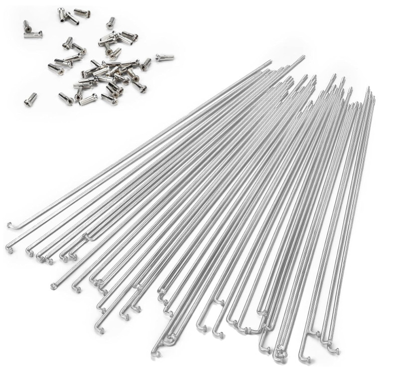 36pcs STAINLESS STEEL Bicycle Spokes 14G BMX Cruiser MTB Road Bike ALL SIZES.