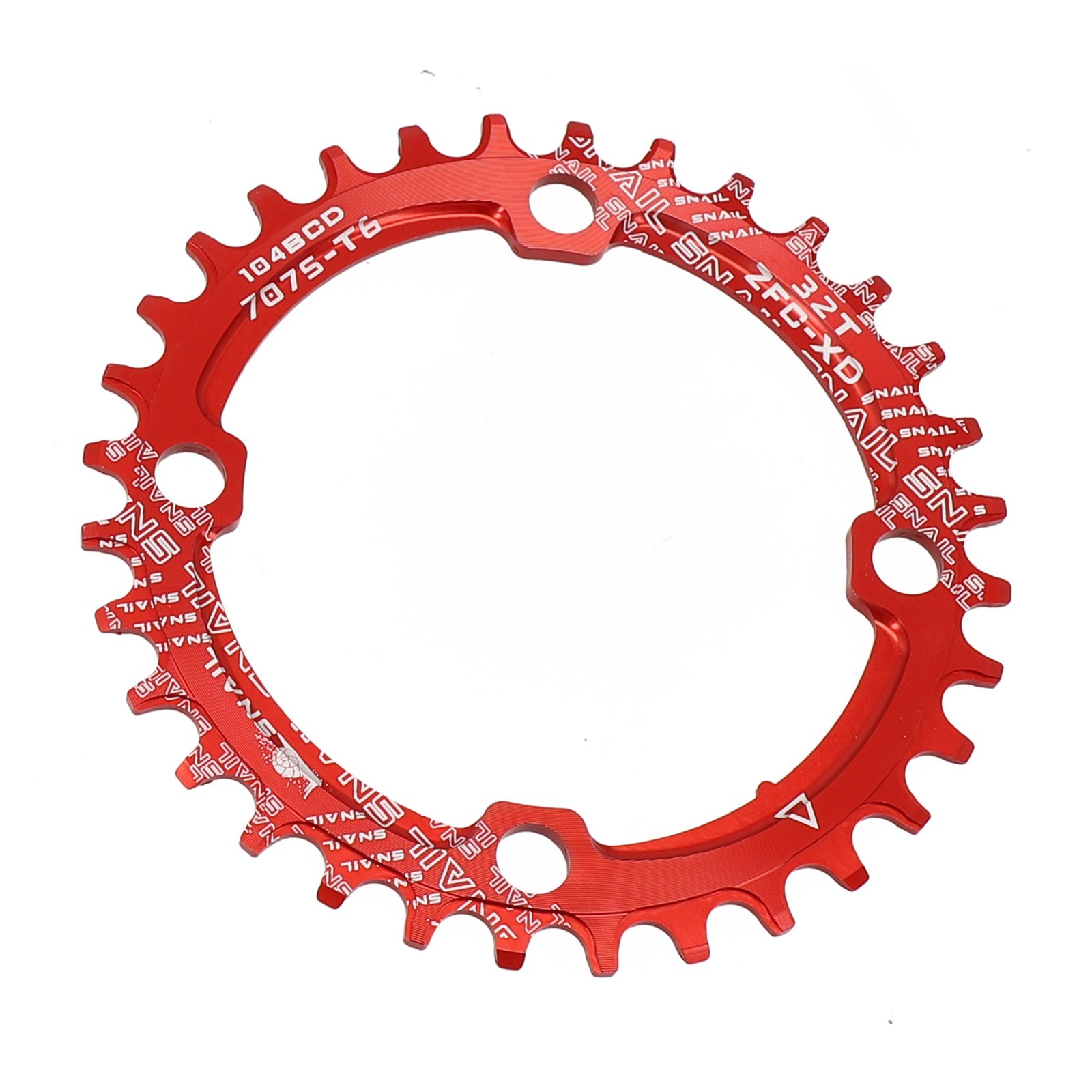 SNAIL Bearing Narrow Wide 1pc Bicycle Chainwheel Round Oval Disc Bike Cycling
