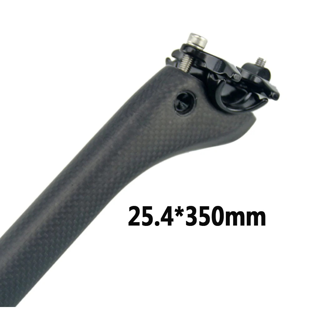 Carbon MTB Bicycle Seat Offset 25mm Road Bike Seatpost 25.4/27.2/30.8/31.6mm