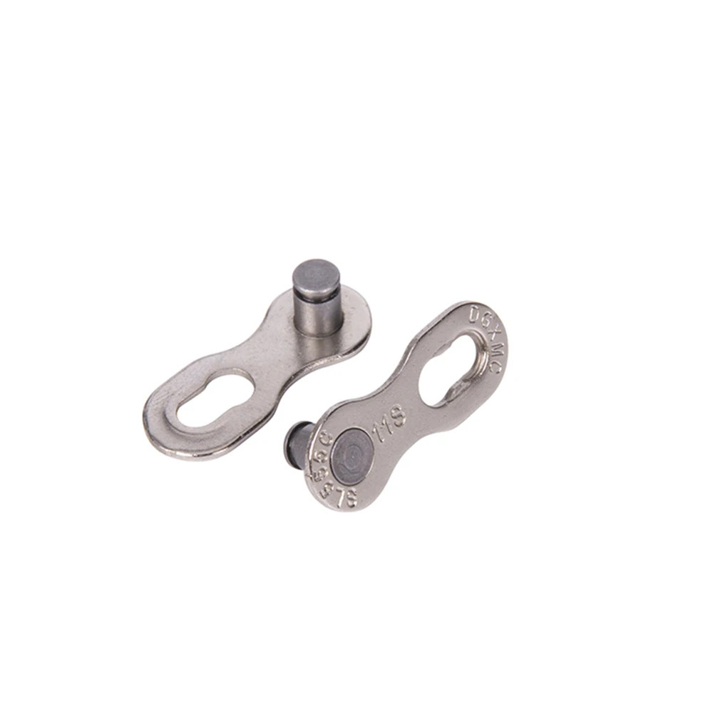 Bike Chain Quick Link 8-11 Speed Master Link MTB Road Connector 1 Pair Silver