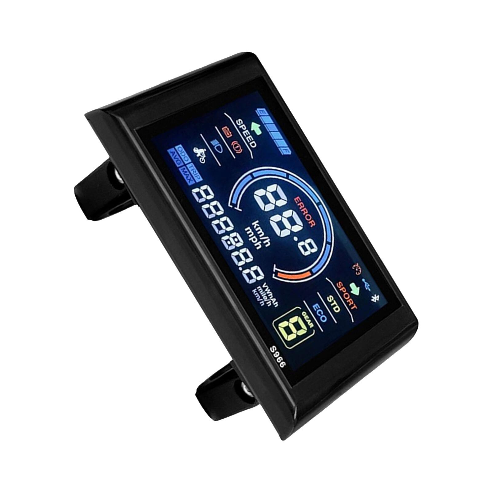 E-bike 24-72V Electric LCD-S966 Control Panel Agreement No.2 Colorful Display