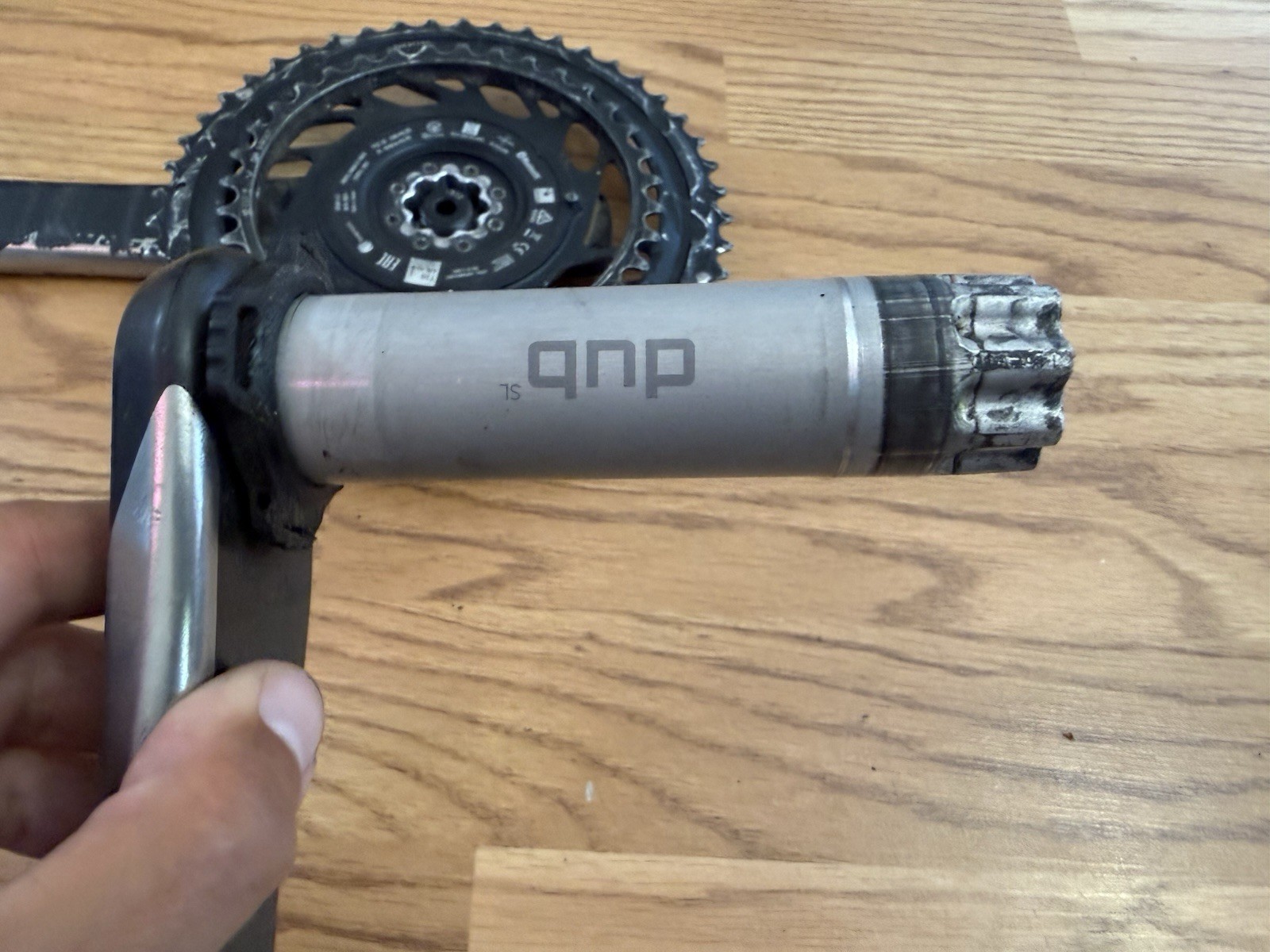 172.5mm 48/35T DUB SRAM Red AXS D1 Quarq 12 Speed Power Meter Crankset
