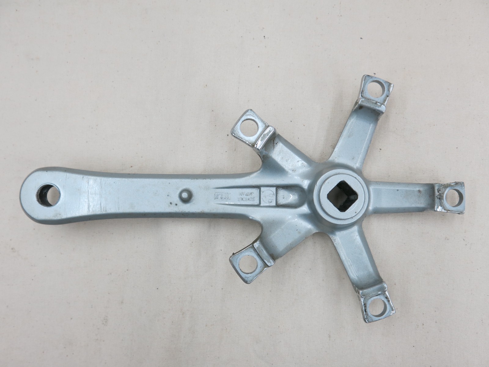 Vintage Suntour GPX Right Crank 172mm 5-Bolt 130 BCD Square Taper Japan Road