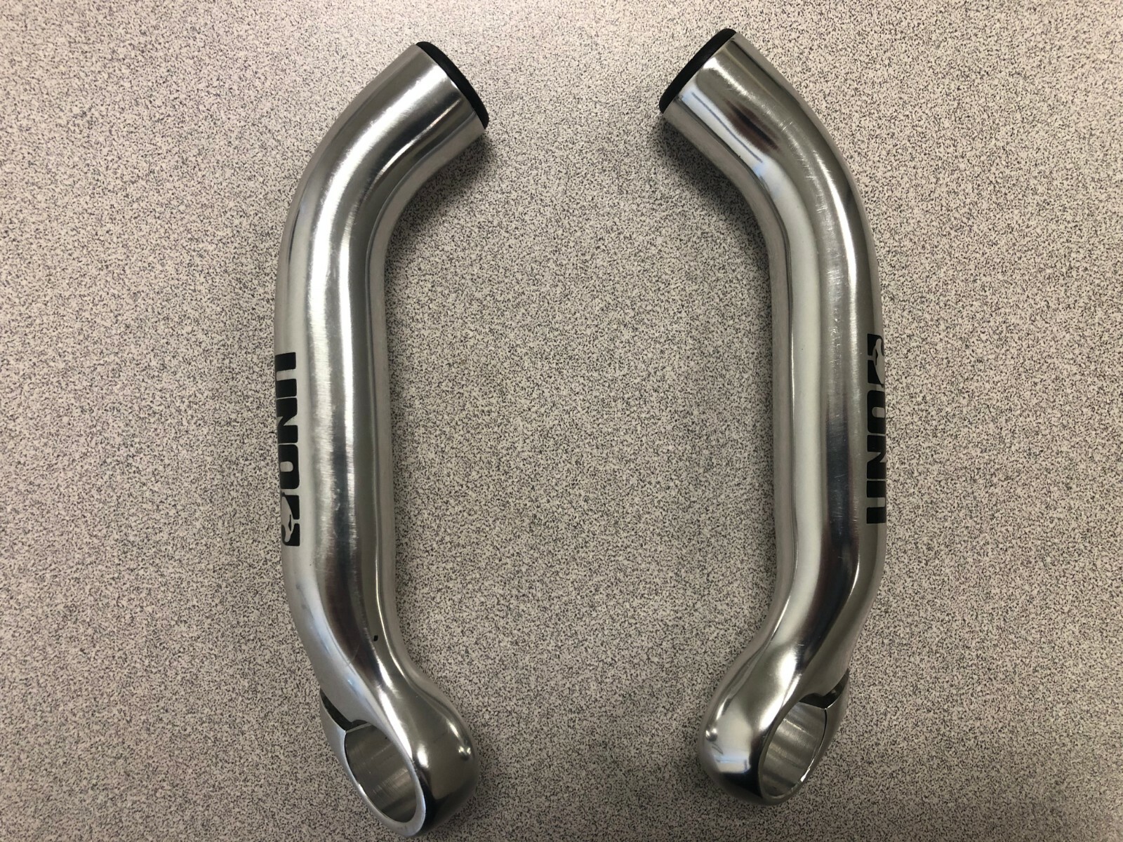 New Kalloy Uno Alloy Bicycle Bar End Short Size Gloss Silver